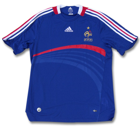 Frankreich Home 2007 - 2009 Adidas