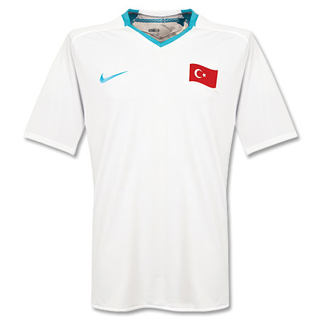 T&uuml;rkei Away 2007 - 2009 Nike