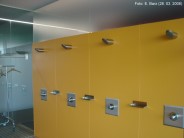 Stadion Letzigrund: Duschen in einer der Mannschaftskabinen
