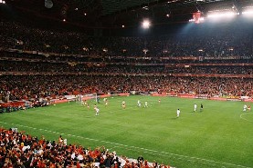 Das neue Est&aacute;dio da Luz in Lissabon